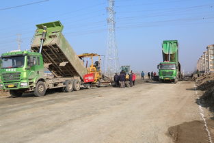 昌盛路北段建設工程水穩墊層鋪設圓滿完成