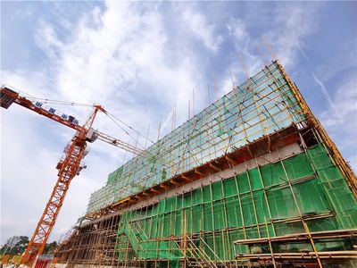 預計10月交付！蔡甸這一科技展廳火熱建設中，建筑勞務分包模式成關鍵